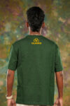 Bottle Green Stones Oversized T-Shirt