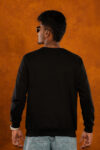 Black Sprinkle Star Sweatshirt