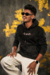 Black Optic Wash Hoodie