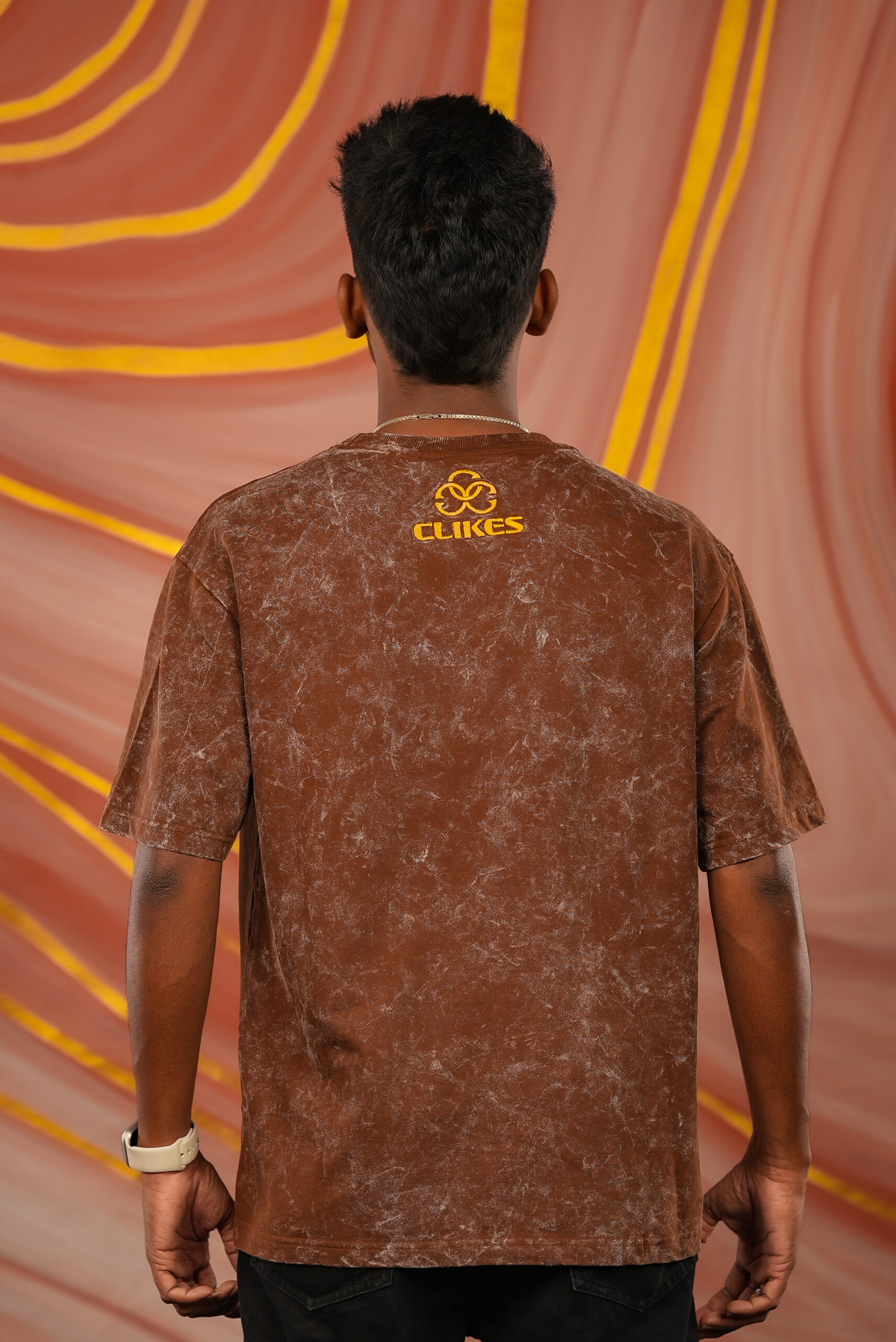 Brown Optic Wash Oversized T-Shirt Brown Optic Wash Oversized T-Shirt