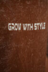 Brown Optic Wash Oversized T-Shirt