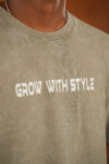 Grey Optic Wash T-Shirt
