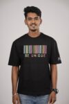 Be Unique Black Oversized T.Shirt